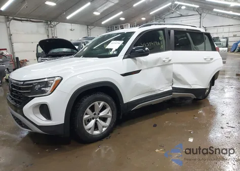 2024 Volkswagen Atlas 2.0T Peak Edition Se W/Technology z USA, uszkodzony, nr VIN 1V2CR2CA3RC574928